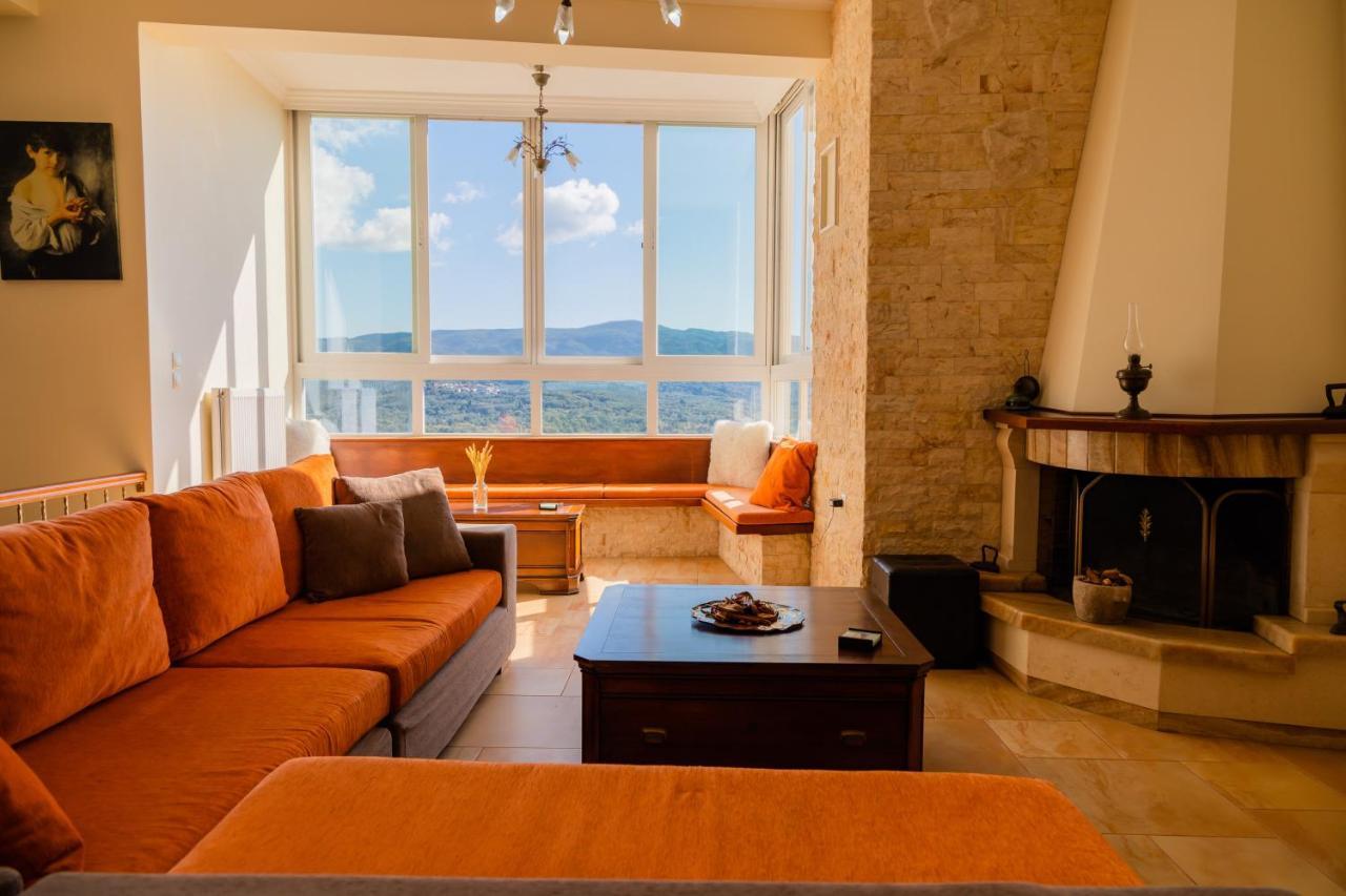 Villa Dinos By Posarellivillas Agrafoi Eksteriør bilde